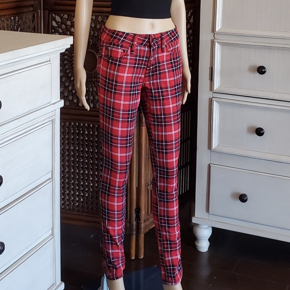 HOT TOPIC DENIM SKINNY PANTS 28×32 - Picture 4 of 14